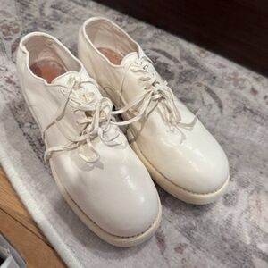 Guidi White 792Z Classic Derby - Size 38
